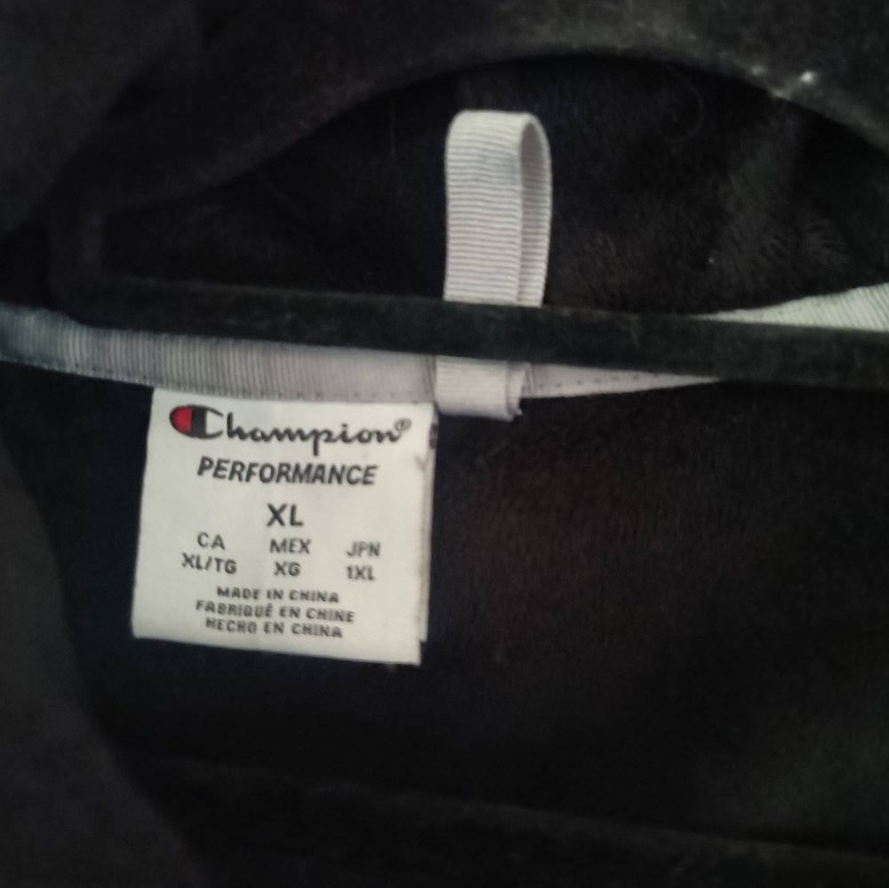 Champion Performance Black Hooded Softshell Jacke… - image 2